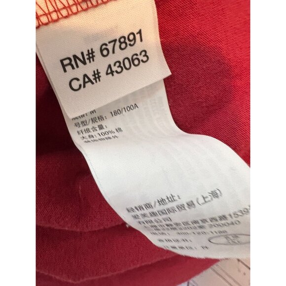 Hollister NBA Tee‎ Shirt Chicago Bulls Graphic T-Shirt Medium Red 6X Champs - Picture 5 of 9